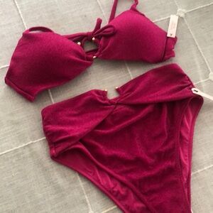 VS High Waist Shimmer Bikini